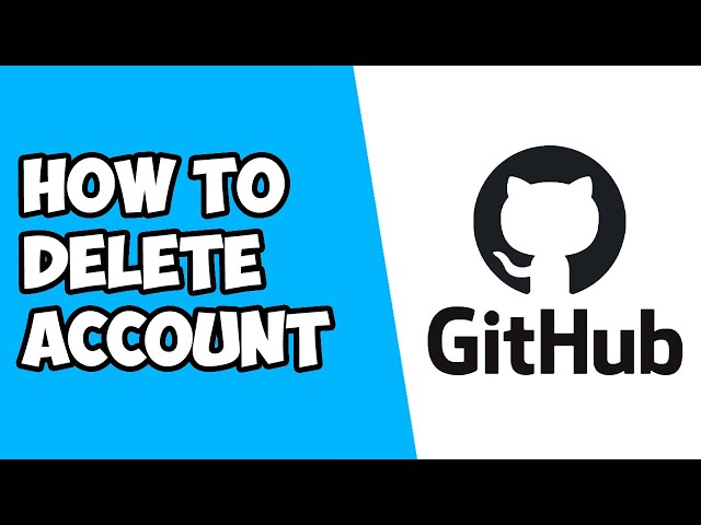 How To Delete Account on Github