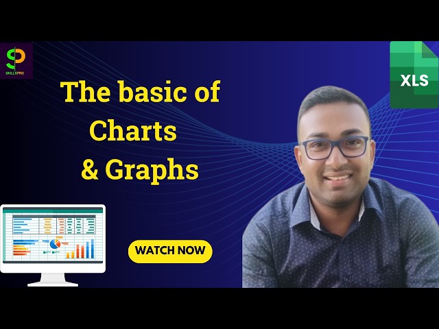 Basics of Charts & Graphs! Chart Elements, Colors, Themes, and Style! #excel #charts #graphs