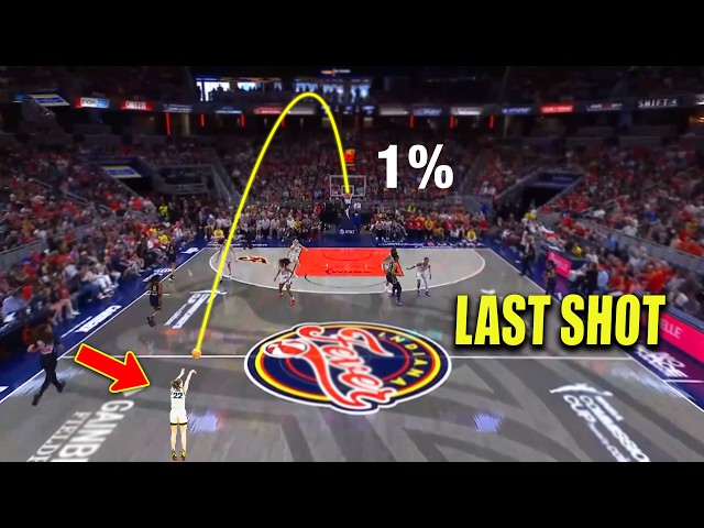 Last Seconds… 🤯 Caitlin Clark Hit an Unreal Shot That Left 72,000 Fans Speechless! 🏀🔥