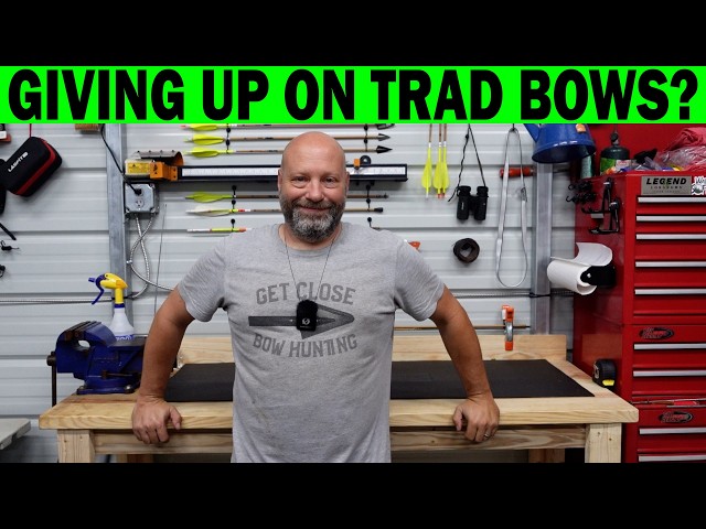 My Thoughts On Giving Up On TRADITIONAL BOWS And Going Crossbow Or Compound