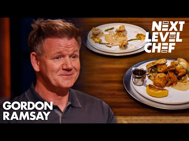 Gordon Is Blown Away By These INCREDIBLE Dishes | Next Level Chef | Gordon Ramsay