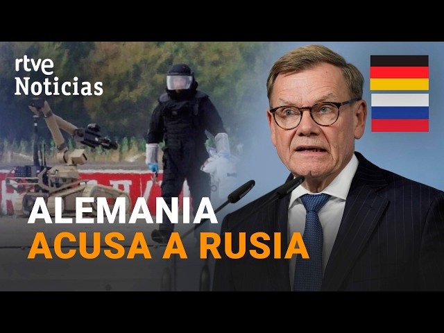 Germany accuses Russia of the drone bomb attack in Leipzig on August 4 | RTVE