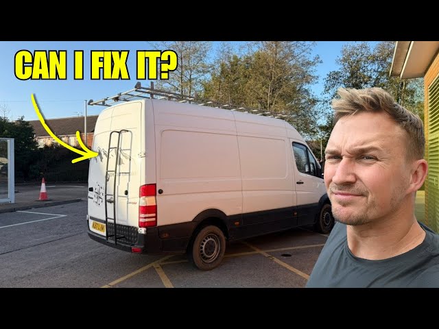 BUYING A "NON RUNNER" MERCEDES SPRINTER AND FIXING IT IN 20 MINUTES
