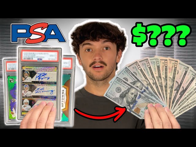 I Made $_____ Grading My Cards with PSA!
