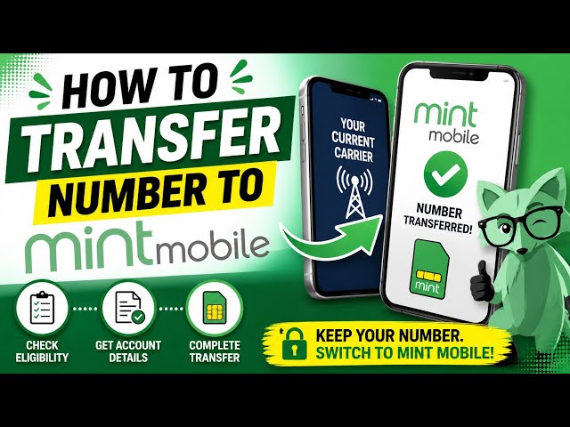 How to Switch to Mint Mobile & Keep Your Old Number | port my number to mint