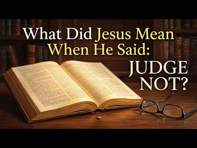 The Truth About "Judge Not" || Scripture Explained Simply