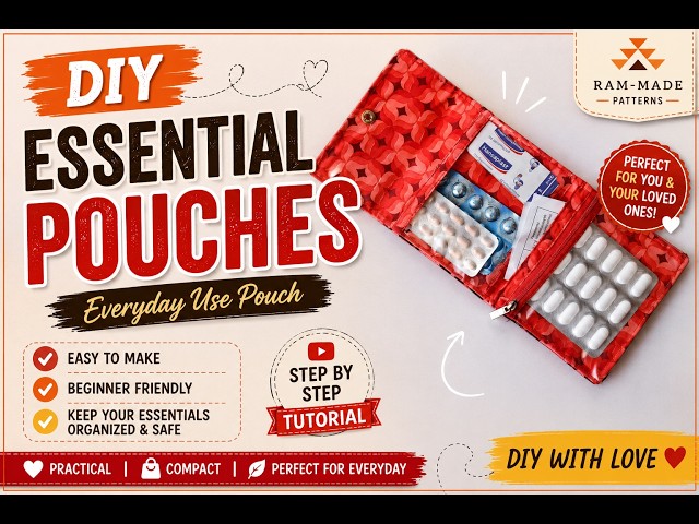 DIY Privacy Pouch Tutorial | Don't Make Another Pouch Until You See This!