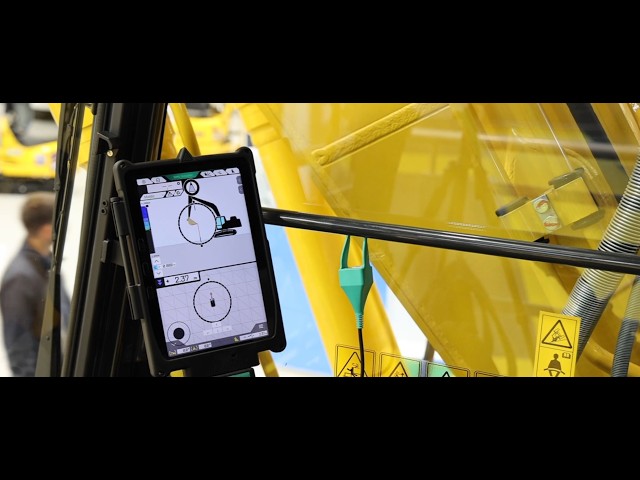 Komatsu 3D Machine guidance system at Samoter 2026