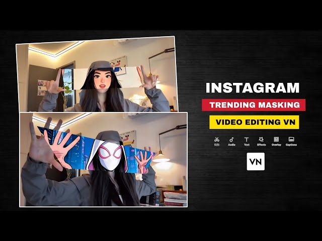 Instagram trending masking reels editing | Spider gwen comic effect tutorial | Masking reel tutorial