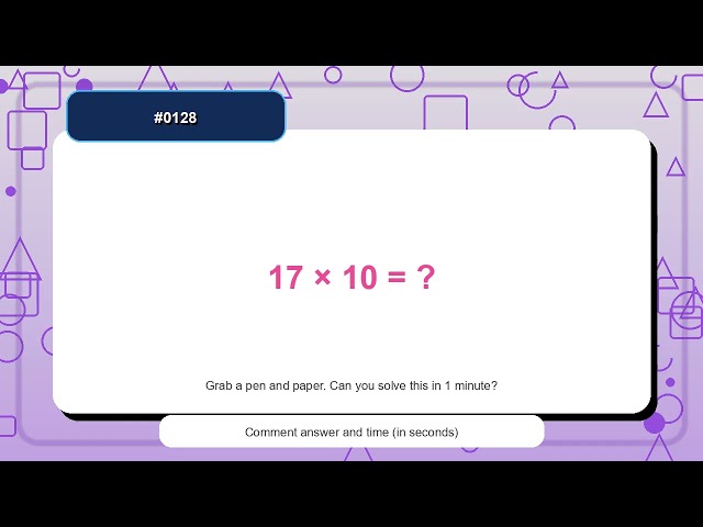 128 | Decimal Practice | Quick Math