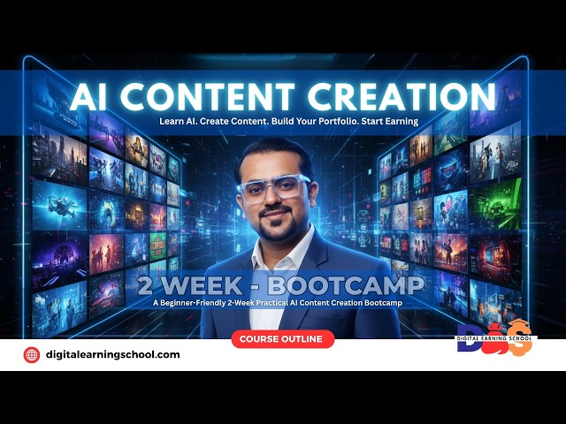 AI Content Creation Bootcamp | Course Overview
