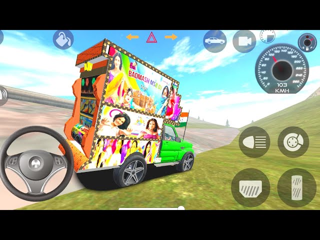 Dj Truck Modified Indian Cars 👑 ( Dj Gadi wala game ) 👑 Car Games Android #gameplay
