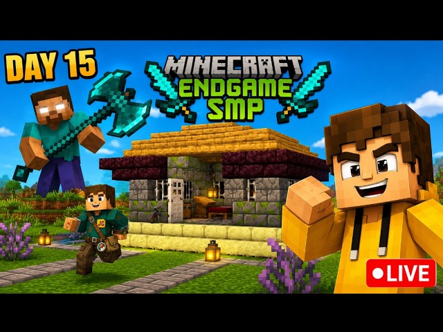 🔴 LIVE | Minecraft ENDGAME SMP  | DAY.. 31 😳
