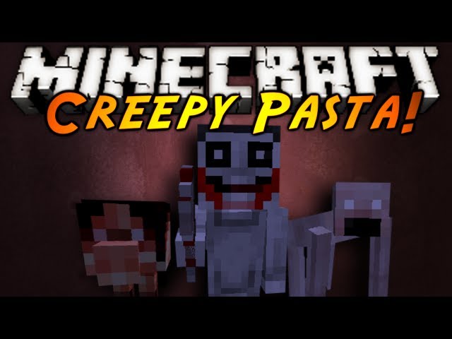 Minecraft Mod Showcase : CREEPY PASTA!
