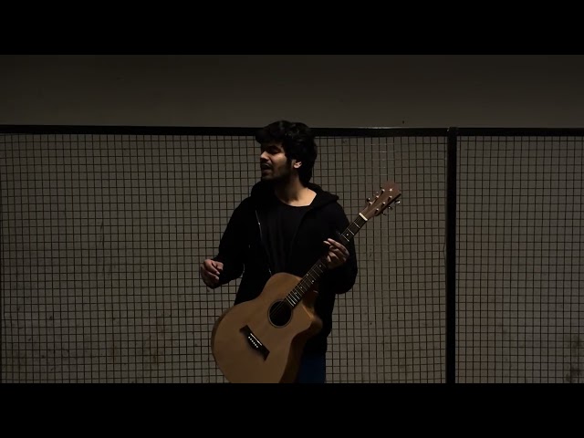 Labon Ko x Akash Mathpal | K.K. | #labonko #kk #cover #guitar #trendingshorts #music #bollywood 