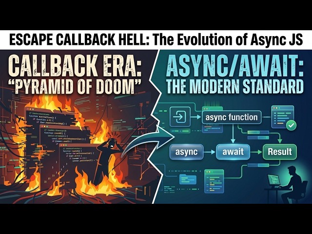 Evolution of Async JS | Callback Hell & Trust Issues | Web Devs