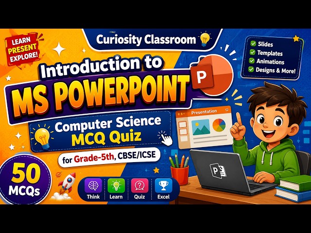 Introduction to MS Power Point I Grade 5 Computer Science