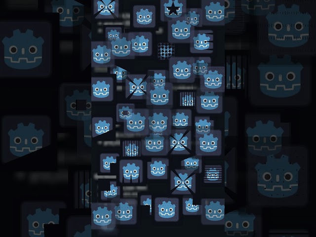 I Made This Transition Shader for YOU! 🥜 #godot