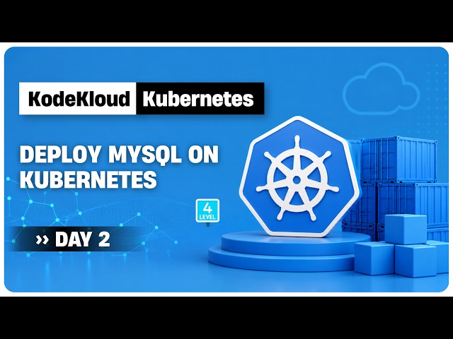 Deploy MySQL on Kubernetes