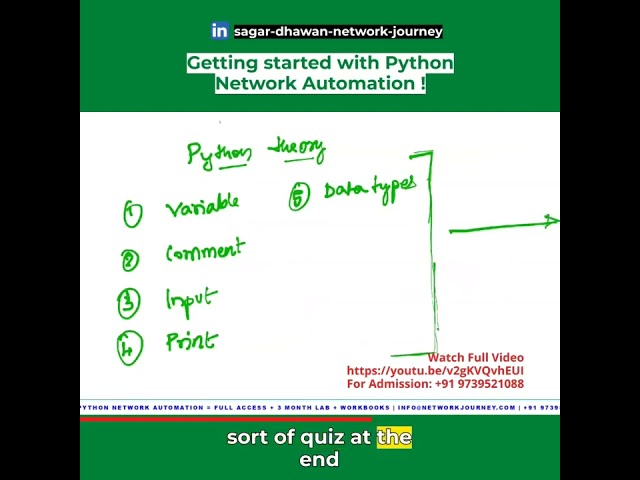 How-to Learn Python Network Automation !