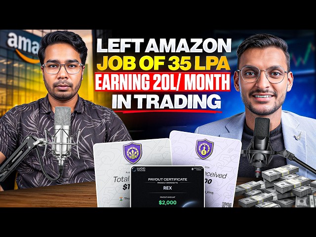 Journey of Vishal from Corporate (35 LPA Job) to Full-Time Prop Firm Trading | Jaisara Podcast Ep -1