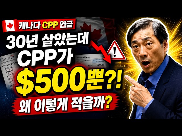 Lived in Canada for 30 Years—So Why Is My CPP Only $500