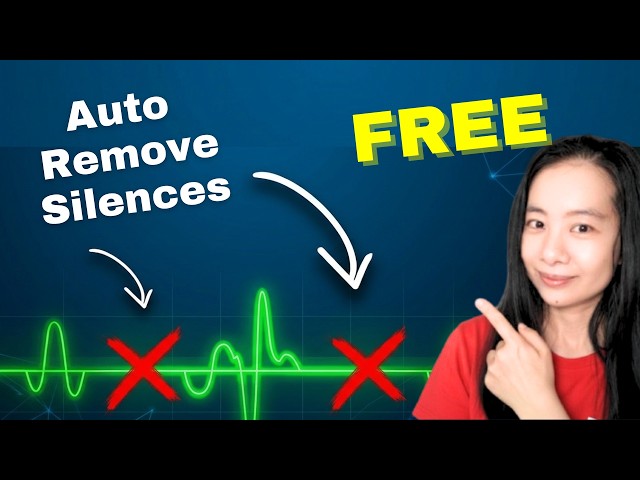 How To AUTO Cut Silences from Videos FREE
