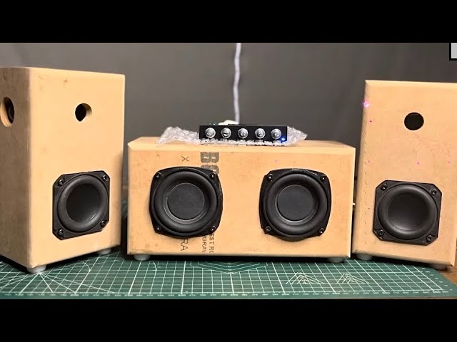 How to make a powerful🔥 2.1 music system using JBL replacement speaker, subwoofer and class d amp🔥🔥