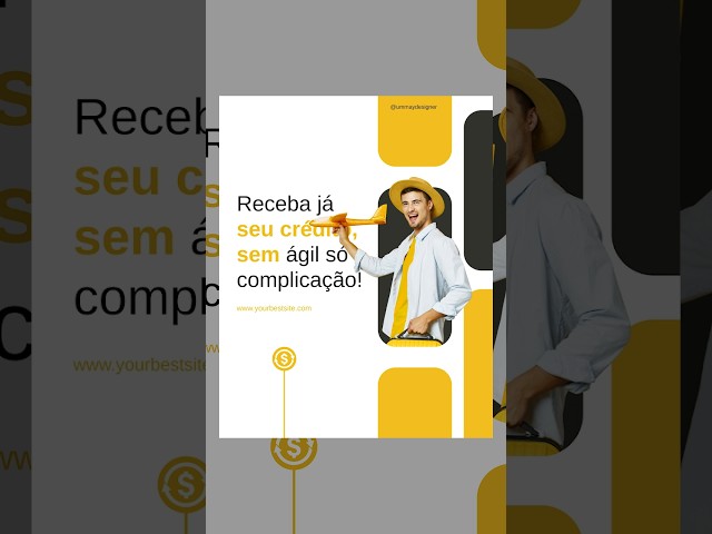 Social Agency Flyer Design Made in⁨ ⁨@canva⁩ | Flyer/Poster Series (Design No.43) - Canva Tutorial