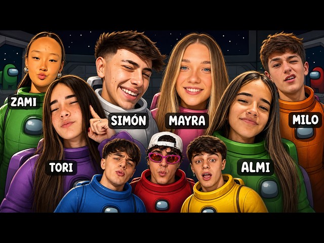 AMONG US with TIKTOKERS #1 | THIS IS CHAOS