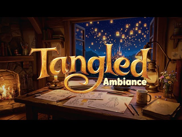Tangled Inspired Soundscape ✨ Chasing Dreams Under the Floating Lanterns