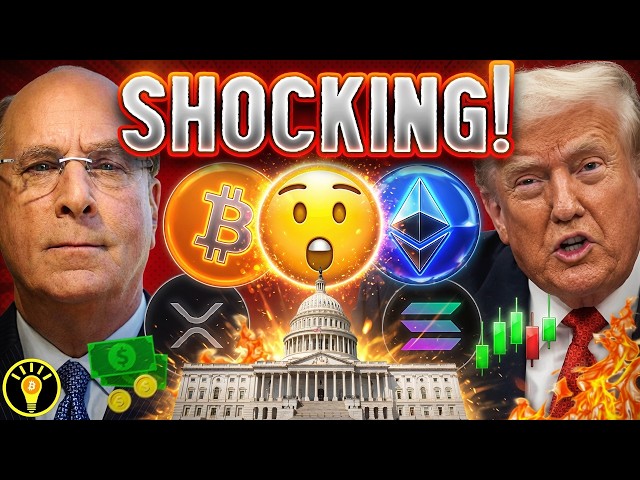 TRUMP'S CRYPTO DISCLOSURE COULD HURT CLARITY ACT? BLACKROCK & MAJOR INSTITUTIONS NEW STABLECOIN!