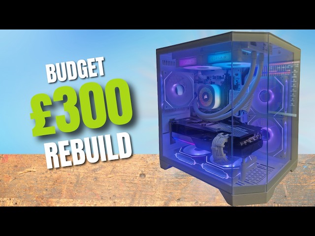 I Bought a £300 Gaming PC... Then Turned It Into THIS! - BUILD ASMR