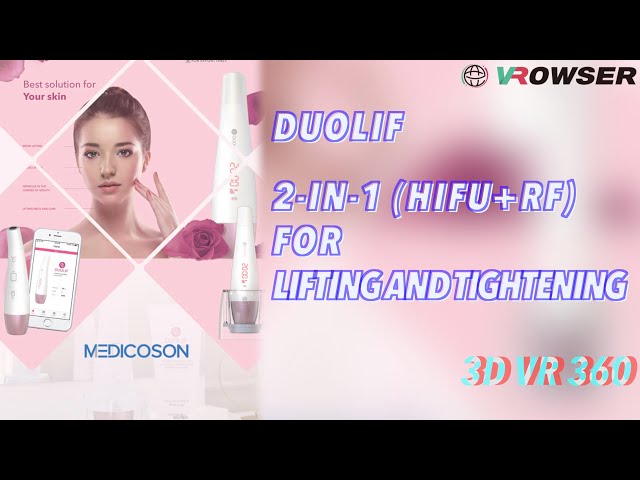 DUOLIF 2-in-1 (HIFU+RF) for lifting and tightening