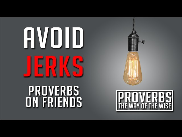 How to Be a Friend #Proverbs