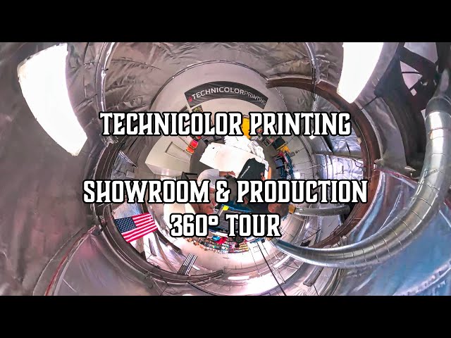 Technicolor Printing Showroom & Production 360° Tour