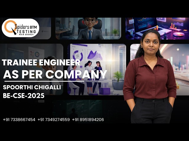 QSpiders BTM Student Cracks Top MNC Interview | Placement Success Story