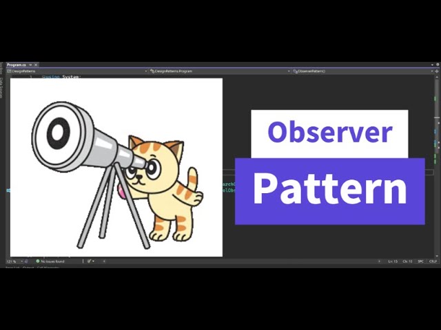 Observer Design Pattern Simplified C#