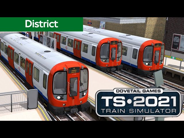 London Underground District Line Train Simulator 4K