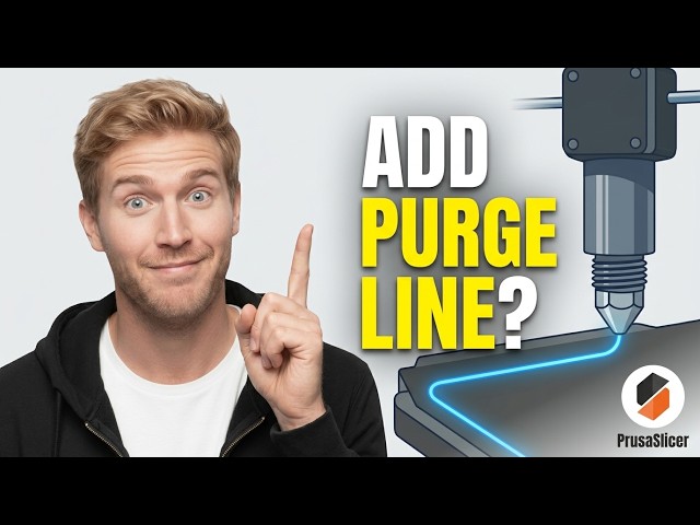 How To ADD A PURGE LINE In PrusaSlicer (QUICK & EASY) 2026