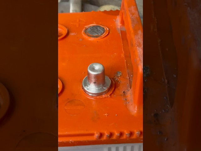 Making repair battery terminals watch and enjoy the video