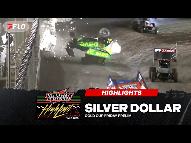 Gold Cup Friday Prelim | High Limit Racing at Silver Dollar Speedway 8/28/26 | Highlights