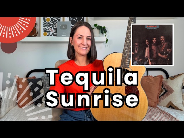 Tequila Sunrise - Eagles Guitar Lesson Tutorial [Play Along with Me!]