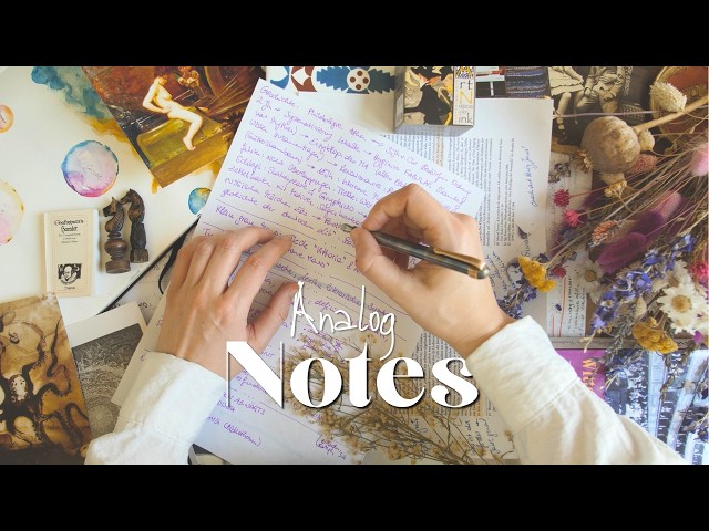 Studying Literature: 3 Years of Notes