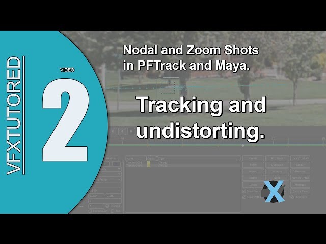 PFTrack 2017 Tutorial - Starter Level - Preview Video 2 - Tracking And Undistorting