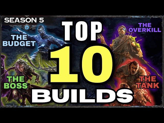 [0.5] TOP 10 PoE 2 BUILDS FOR PATH OF EXILE RETURN OF THE ANCIENTS - PoE 2 Builds #pathofexile2