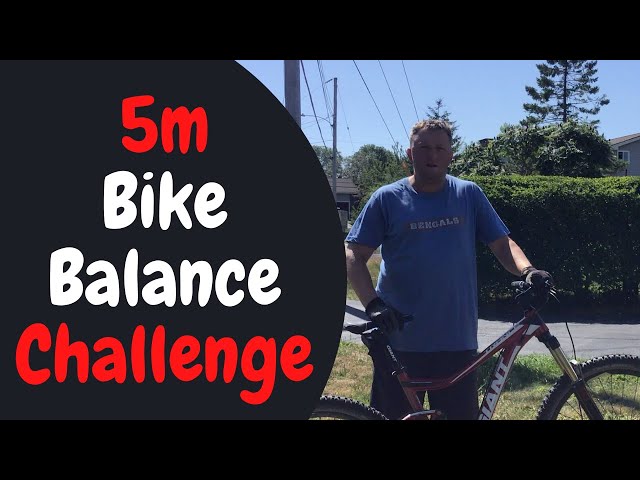 5m Bike Balance Challenge