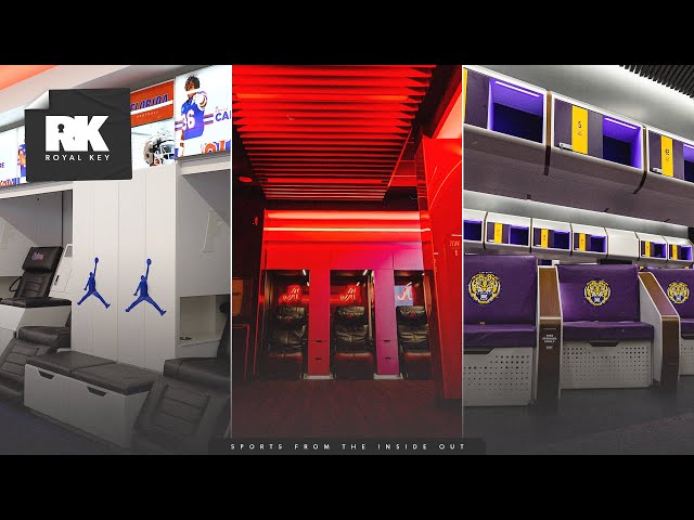 The 25 BEST Locker Rooms We’ve Seen, RANKED