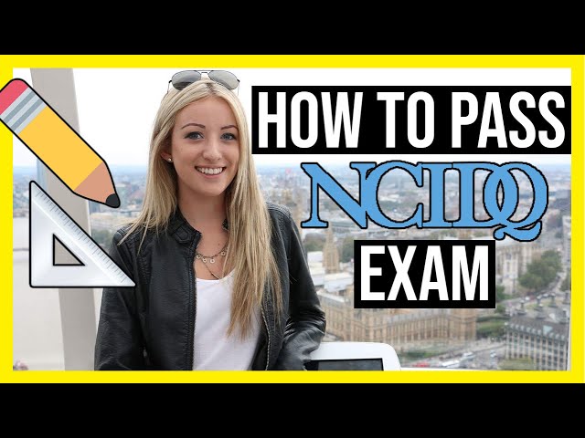 HOW TO PASS THE NCIDQ EXAM + Study Schedule