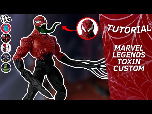 Marvel Legends MCU Toxin Custom | Procedimiento y Review EN ESPAÑOL